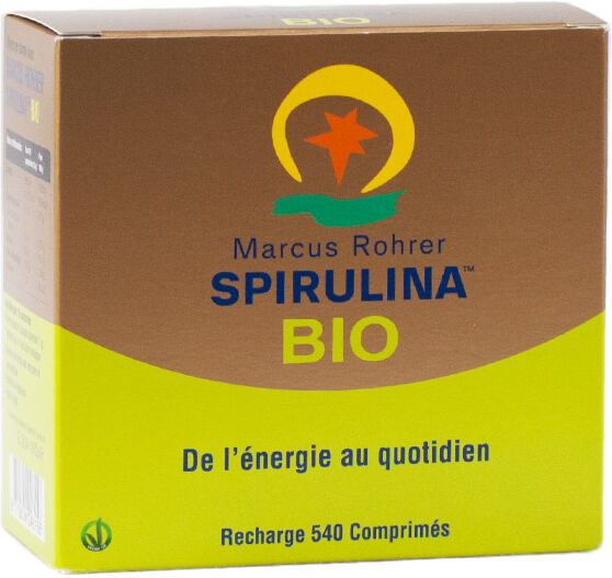 Pharm Up Marcus Rohrer Spirulina Bio 540 Comprimés