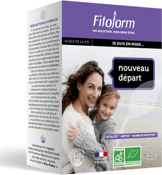 Fitoform Nouveau Départ Bio 10 ampoules