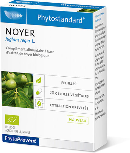 Pileje Phytoprevent Noyer Bio 20 gélules