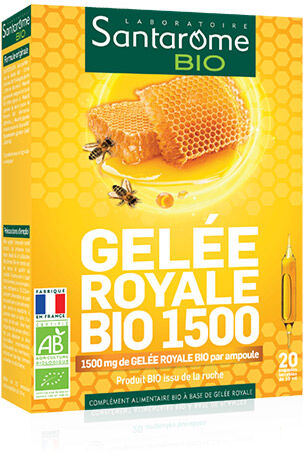 Santarome Bio Gelée Royale 1500 20 ampoules