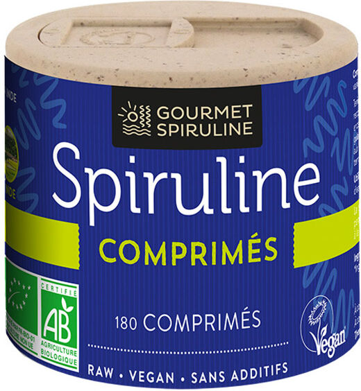 Gourmet Spiruline Bio 180 comprimés