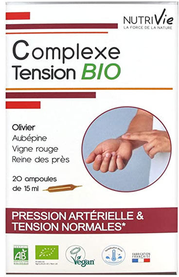 Nutrivie Complexe Tension Bio 20 ampoules