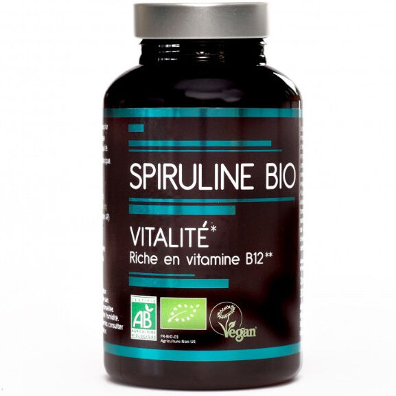 Nutrivie Spiruline Bio Fort Dosage Vitalité 200 comprimés