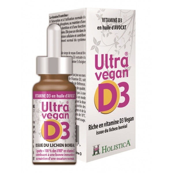 Holistica Internat Holistica Ultra Vegan Vitamine D3 8ml