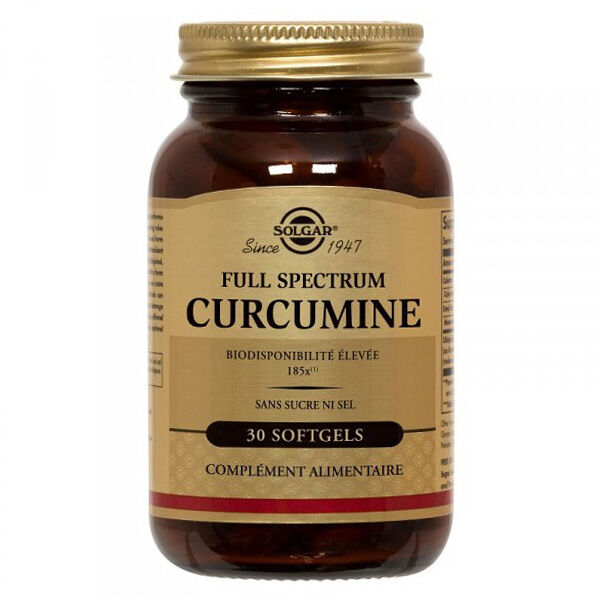 Solgar Curcumine Full Spectrum 30 Softgels