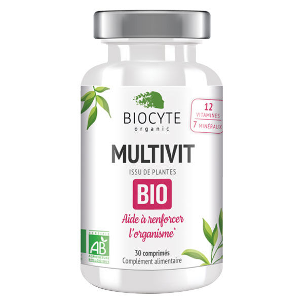 Biocyte Multivit Bio 30 comprimés