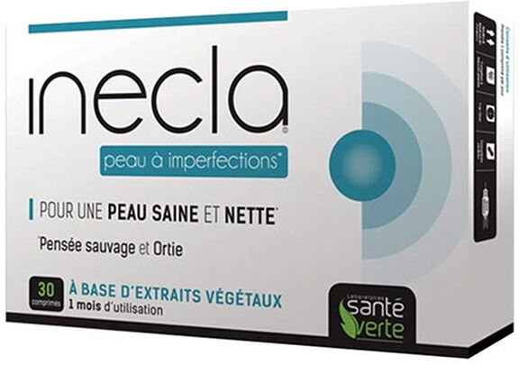 Santé Verte Inecla Peau à Imperfections 30 comprimés