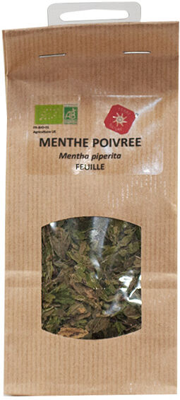 Vit'all+ Tisane Menthe Poivrée Feuille Bio 30g