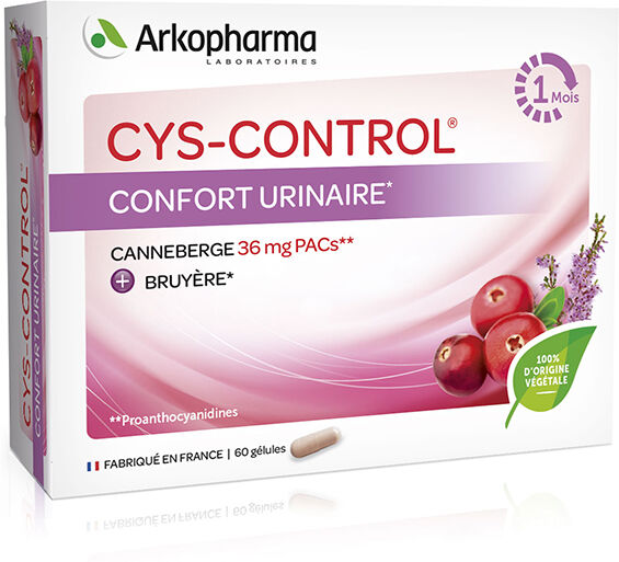 Arkopharma Cys-Control Confort Urinaire 60 gélules