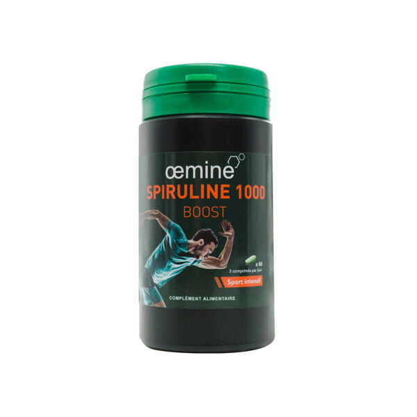 Oemine Spiruline 1000 Boost Bio 60 comprimés