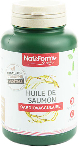 Nat & Form Original Huile Saumon 200 capsules