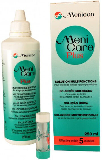 Menicon Europe Menicon Menicare Plus Solution Multifonctions Lentilles de Contact 250ml