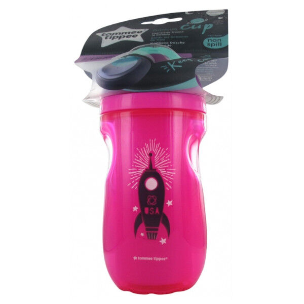 Tommee Tippee Tasse à Bec Isotherme Fusée Fille +12m