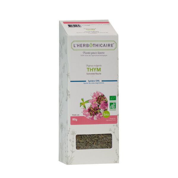 L' Herbothicaire L'Herbôthicaire Tisane Thym Bio 60g