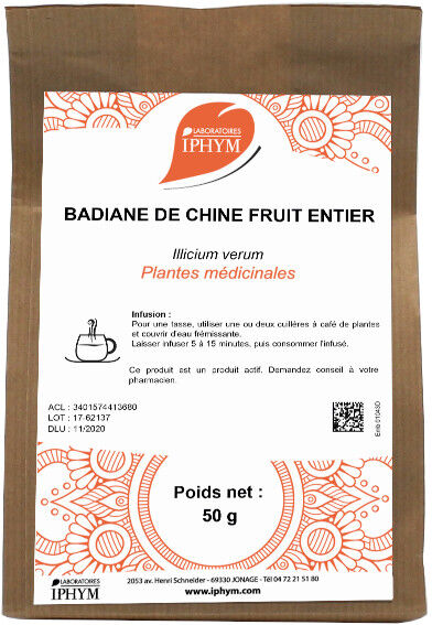 Iphym Vrac Badiane de Chine Fruit Entier 50g