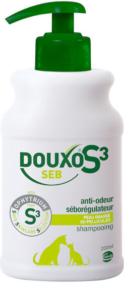 Ceva Douxos3 Seb Shampooing Anti Odeur Séborégulateur 200ml