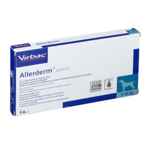 Virbac Allerderm Spot On 4ml 6 unités