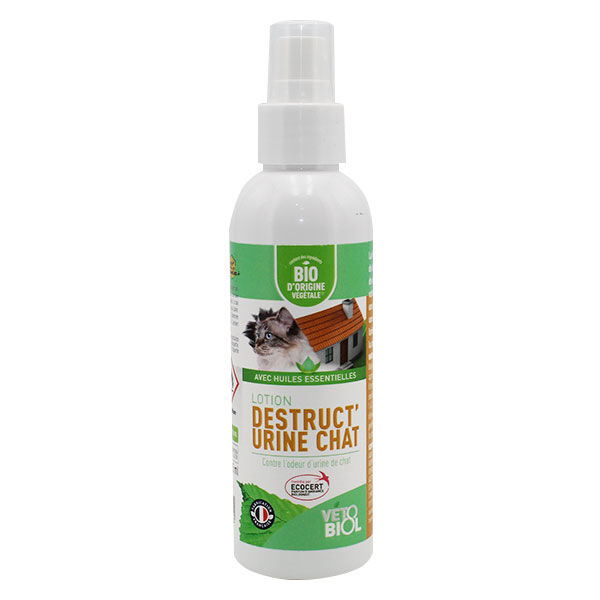 Vetobiol Vétobiol Hygiène Lotion Destruct'Urine Chat 125ml