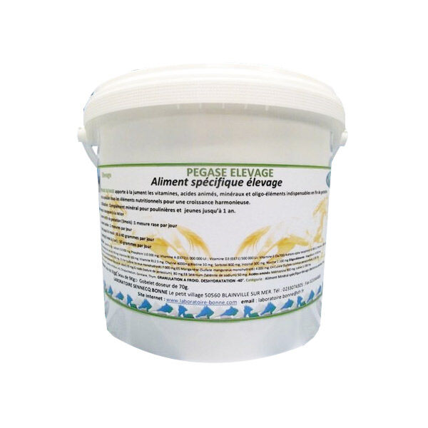 Sennecq Bonne pegase complement alimentaire remineralisant aux extraits de plantes cheval granules sac de 25kg