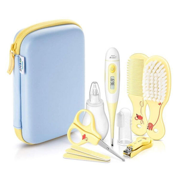 Avent Trousse de Soin Jaune Bleu