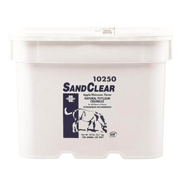 Pommier Nutrition Sand Clear 99 Emollients (Psyllium) Pour Cheval Granule 22,65kg