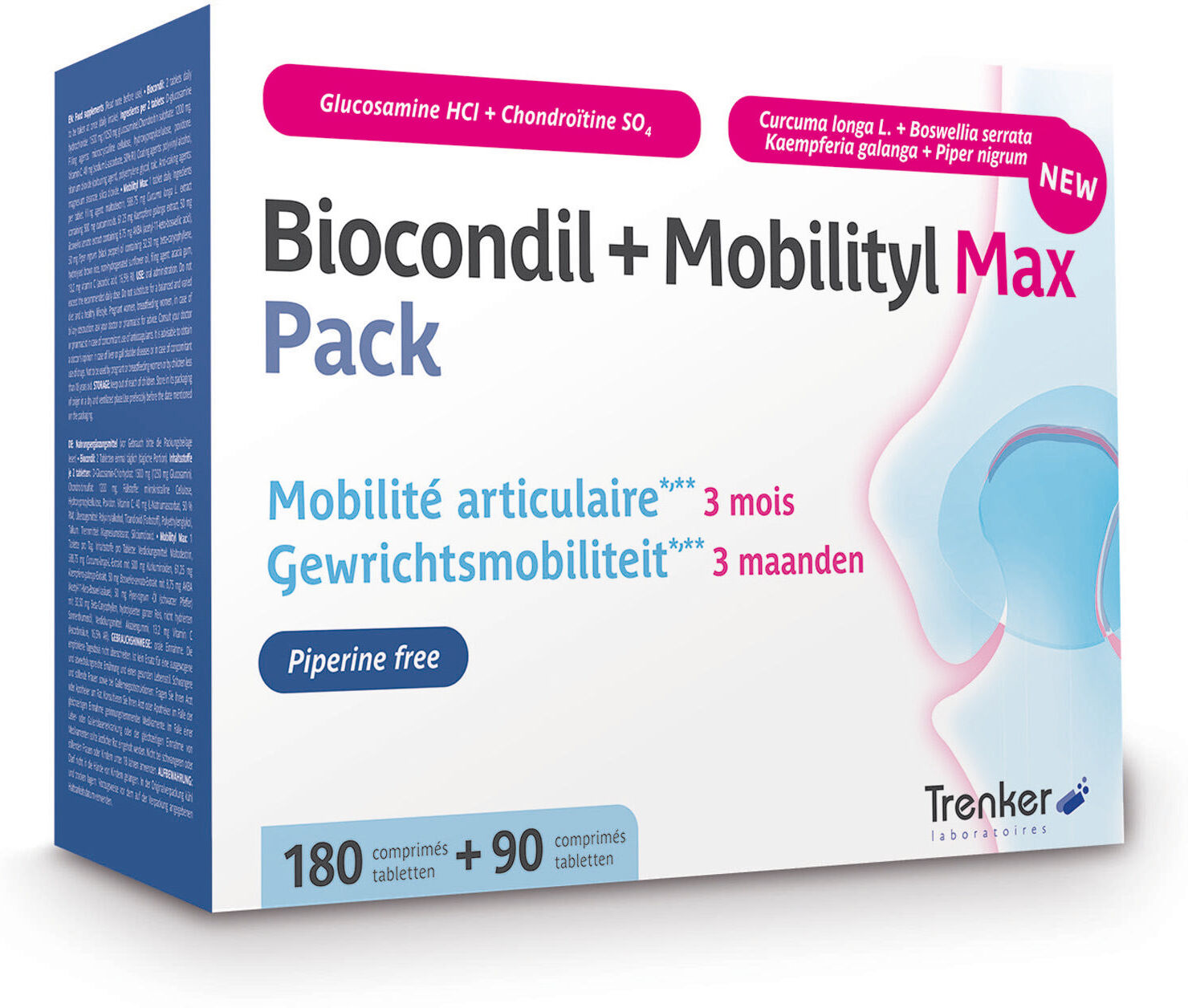 TRENKER Biocondil 180 Comprimés + Mobilityl Max 90 Comprimés