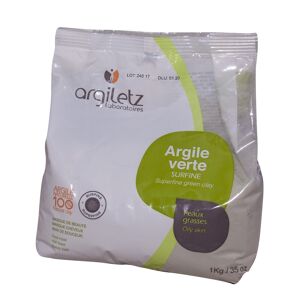 Argiletz Argile Verte Surfine Poudre 1 kg