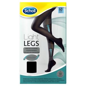 Scholl Light Legs Collants de Contention 60 Den Noir L