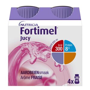 Fortimel Jucy Fraise 200 ml 4 Pièces