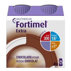 Fortimel Extra Chocolat 200 ml 4 Pièces