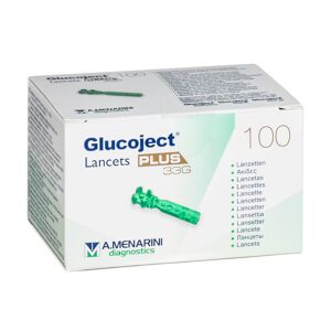 Glucoject Plus Lancets 33 g 100 Pièces