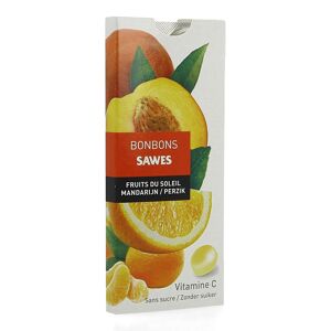 Sawes Bonbon Orange Sans Sucre 10 Pièces