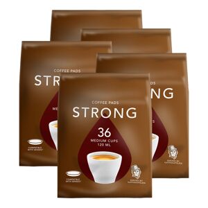 Senseo Kaffekapslen Strong (Normale kop) voor Senseo - 180 Pads
