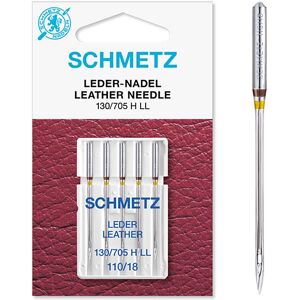 Aiguilles machine Schmetz universelles cuir 110 - blister de 5 - Schmetz - Mondial Tissus Aiguilles machine Schmetz universelles cuir 110 - blister de 5 - Schmetz - Mondial Tissus