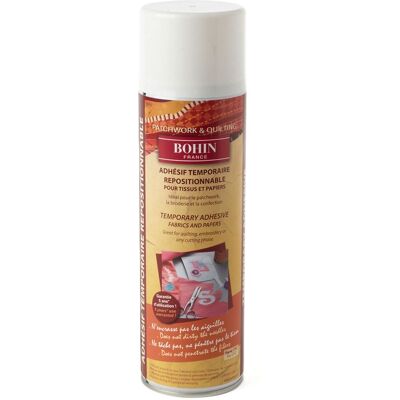 Colle repositionnable 500mL - Bohin - Mondial Tissus Colle repositionnable 500mL - Bohin - Mondial Tissus