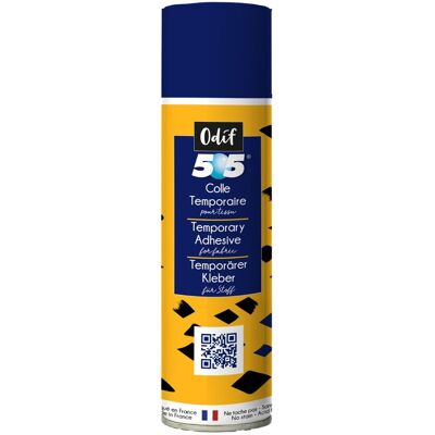 Spray colle temporaire pour tissus Odif 505 500 ml - Mondial Tissus Spray colle temporaire pour tissus Odif 505 500 ml - Mondial Tissus