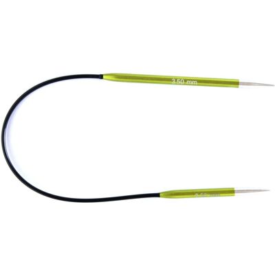 Aiguille à tricoter circulaire fixe KnitPro Zing 25cm x 3.5mm Aiguille à tricoter circulaire fixe KnitPro Zing 25cm x 3.5mm