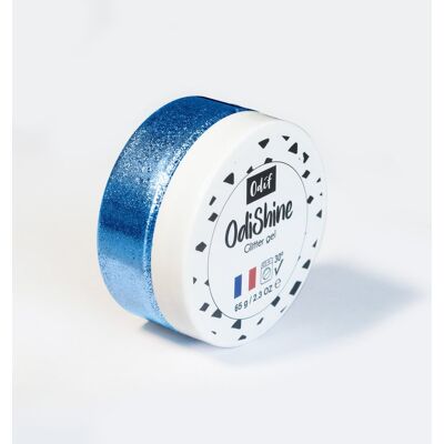 Pot de gel pailleté Saphir - Odishine 70ml Odif - Odif - Mondial Tissus Pot de gel pailleté Saphir - Odishine 70ml Odif - Odif - Mondial Tissus