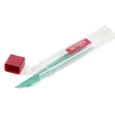 Mines de rechange pour crayon craie - Vert - Bohin - Mondial Tissus Mines de rechange pour crayon craie - Vert - Bohin - Mondial Tissus