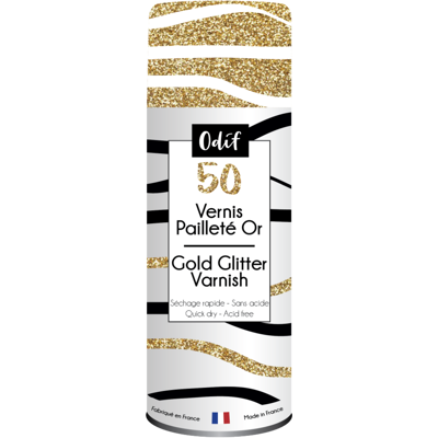 Vernis Pailleté Or 50 - Odif - Odif - Mondial Tissus Vernis Pailleté Or 50 - Odif - Odif - Mondial Tissus
