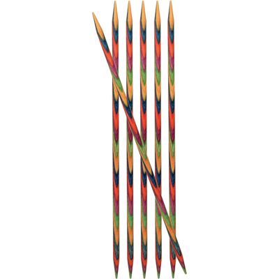 Aiguille à tricoter doubles pointes Symfonie 10 cm x 2 mm x6 - Knit Pro - Knit Pro - Mondial Tissus Aiguille à tricoter doubles pointes Symfonie 10 cm x 2 mm x6 - Knit Pro - Knit Pro - Mondial Tissus