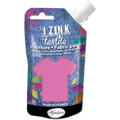 Peinture textile a pigment rose - Aladine - Mondial Tissus Peinture textile a pigment rose - Aladine - Mondial Tissus