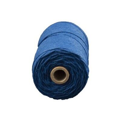 Pelote corde macramé coton bleu roi 200g 1,5mmx140m - Artemio - Mondial Tissus Pelote corde macramé coton bleu roi 200g 1,5mmx140m - Artemio - Mondial Tissus