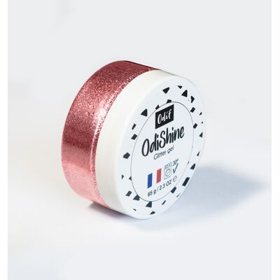 Pot de gel pailleté Agathe rose - Odishine 70ml Odif - Odif - Mondial Tissus Pot de gel pailleté Agathe rose - Odishine 70ml Odif - Odif - Mondial Tissus