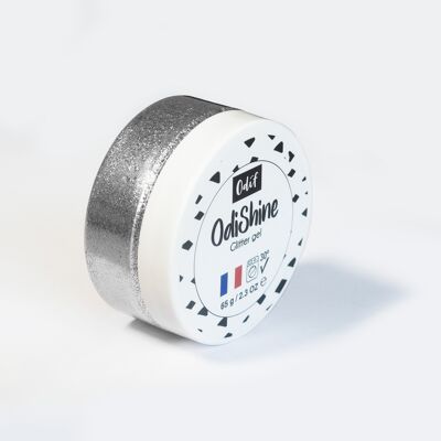 Pot de gel pailleté Diamond (argent) - Odishine 70ml Odif - Odif - Mondial Tissus Pot de gel pailleté Diamond (argent) - Odishine 70ml Odif - Odif - Mondial Tissus