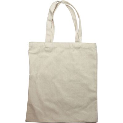 Tote bag écru coton epais 34 x 38cm - Aladine - Mondial Tissus Tote bag écru coton epais 34 x 38cm - Aladine - Mondial Tissus
