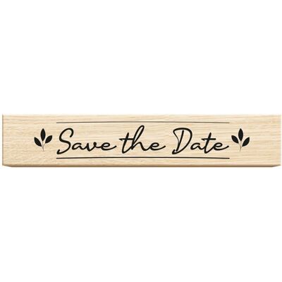 Tampons en bois rectangle inscription "Save the date" - Aladine - Mondial Tissus Tampons en bois rectangle inscription "Save the date" - Aladine - Mondial Tissus
