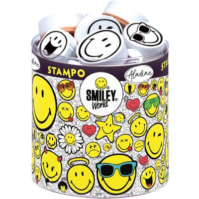 Kit tampons smiley - Aladine - Mondial Tissus Kit tampons smiley - Aladine - Mondial Tissus
