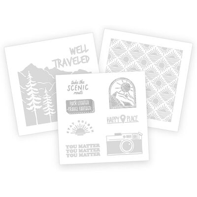 Artemio - Travel 25cm - Blanc - vinyle thermocollant Artemio - Travel 25cm - Blanc - vinyle thermocollant