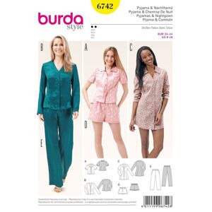 ACTIVA Patron pyjama - Burda n°6742